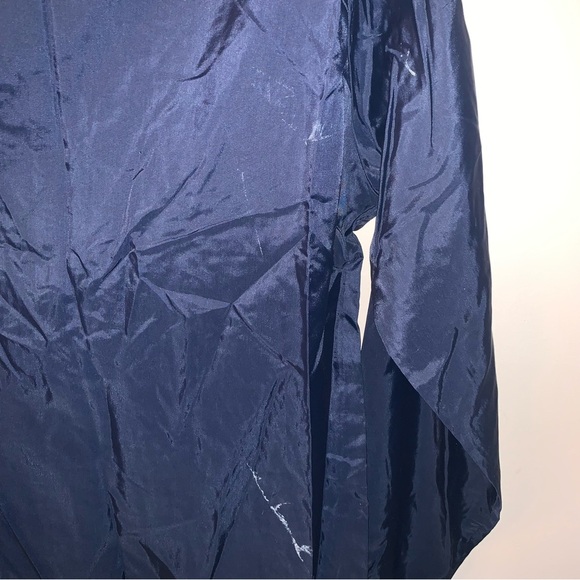 Vintage Olympics '88 Blue Windbreaker Lightweight Water-Resistant Jacket M - Picture 10 of 10
